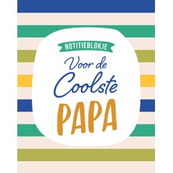 Bloc-notes Deltas - Pour le papa le plus cool 17x13,5cm 160 pp