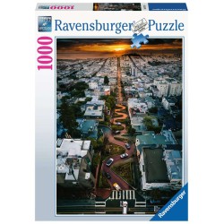 Ravensburger puzzel Lombard Street, San Francisco 1000 stukjes