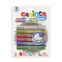 Carioca Colle pailletée étincelle sur blister 6x10,5ml