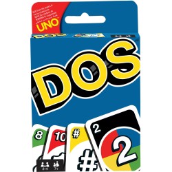 Jeu de cartes Mattel Uno Dos