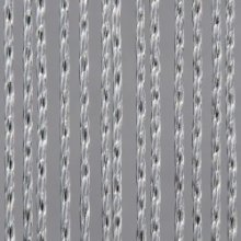 Rideau de porte Marloes 90x220cm transparent/noir en PVC souple