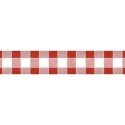 Damast tafelpapier 1.18x10m ruit rood