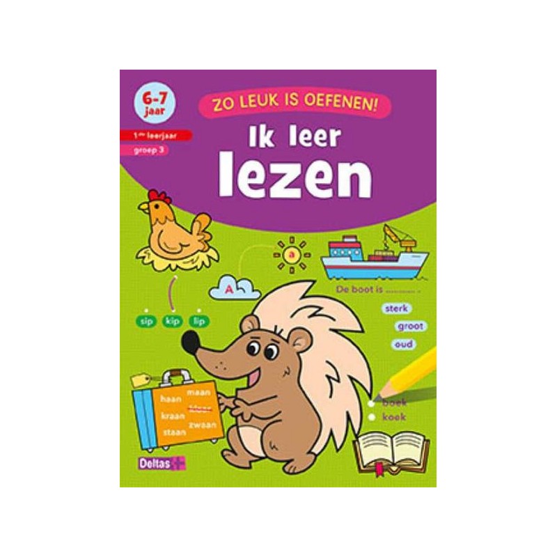 Deltas Zo leuk is oefenen! Ik leer lezen (6-7jr)