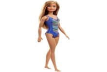 Barbie Teen poupée avec maillot de bain bleu