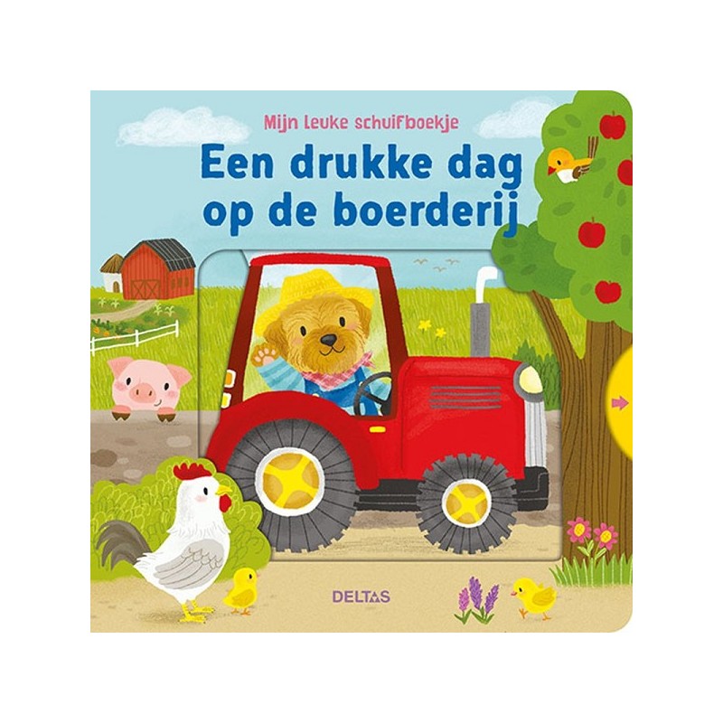 Deltas Mijn leuke schuifboekje - Een drukke dag op de boerderij