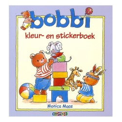 Kluitman Bobbi kleur en stickerboek