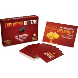 Jeu de cartes Exploding Kittens NL