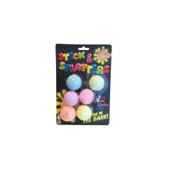 John Toy Sticky Stretch Glow in the Dark Balls sur carte