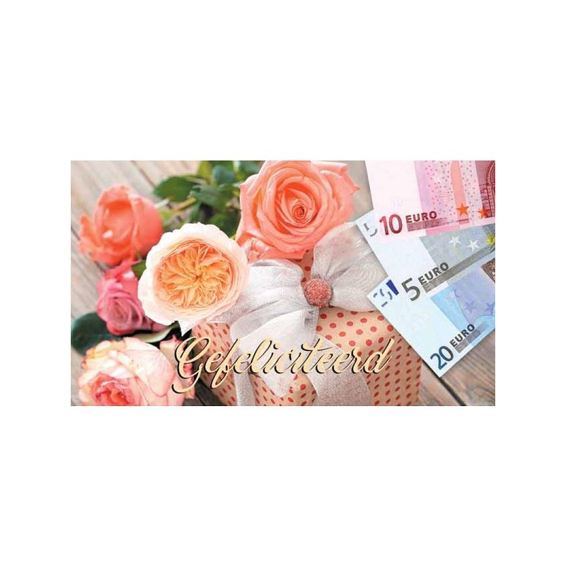 Enveloppes cadeaux femme/roses paquet de 10 pièces