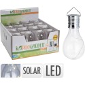 Lampe solaire LED en forme de poire