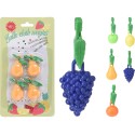 Nappe poids carte de fruits a 4 pièces (par carte)