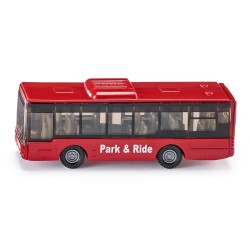 Siku 1021 Bus de ligne 86x24x31mm rouge