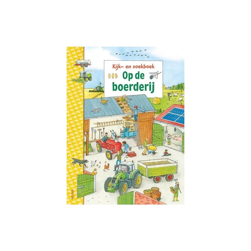 Deltas Kijk- en zoekboek Op de boerderij