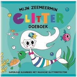 Creatief Doeboek glitter - Mijn Zeemeermin