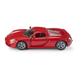 Siku 1001 Porsche Carrera GT 81x33x20mm rouge