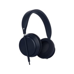 Casque supra-auriculaire Plugged Crown denim/argent