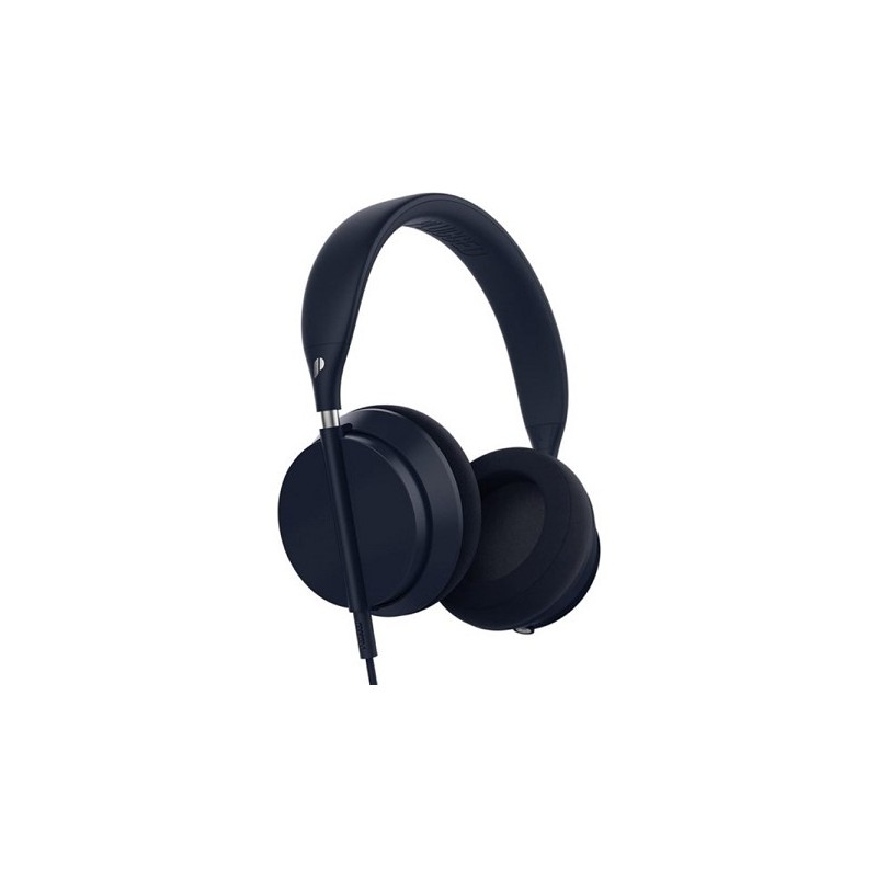 Casque supra-auriculaire Plugged Crown denim/argent