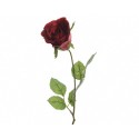 Decoris Rose polyester Ø7-H45cm