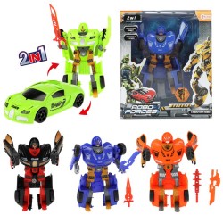 Toi Toys Roboforces Change robot super voiture 20,5 cm