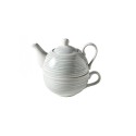 Cosy & Trendy Tea for one Green lines Ø11xh14cm