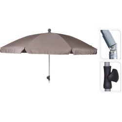 Parasol Ø200cm taupe