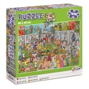 Grafix Comic Puzzle Centre Commercial 1000 pièces 50x70cm