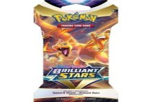 Booster à pochettes Épée et Bouclier Brilliant Stars du JCC Pokémon