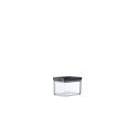 Mepal bewaardoos omnia rechthoekig 700 ml zwart 14,5x9,4x9,2cm
