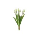 Decoris Tulipe sur tige pvc crème 10x10xH40cm