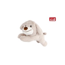 Peluche chien couché Mini Club 30x16x14cm