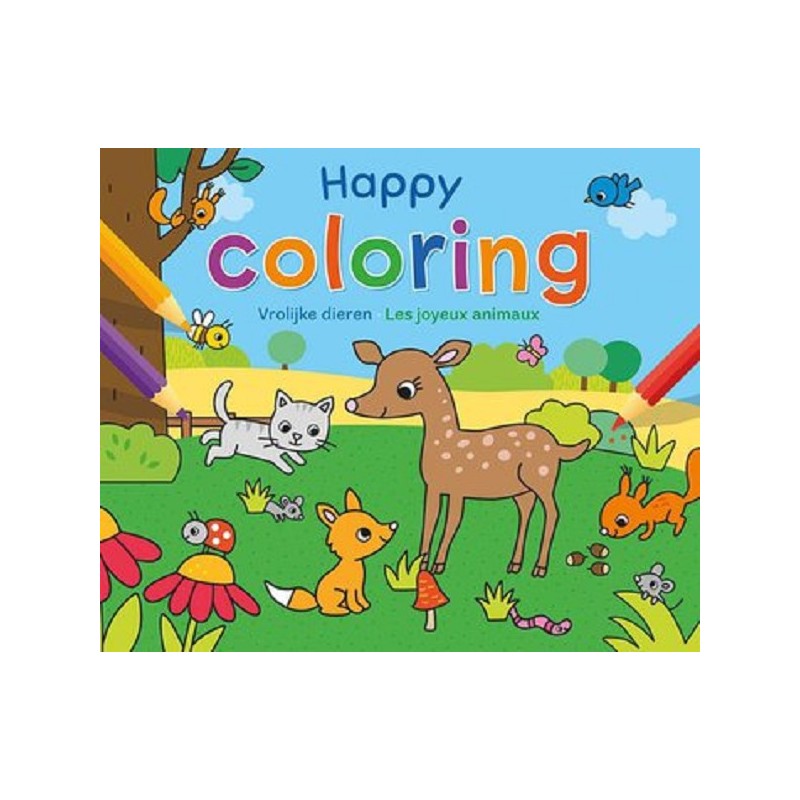 Deltas Happy Coloring - Vrolijke dieren