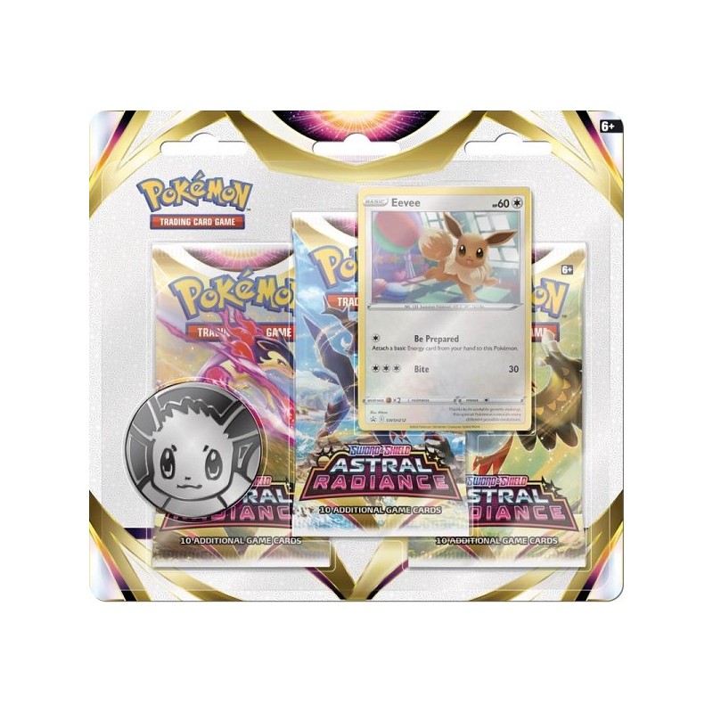 Pokémon TCG Épée et Bouclier Astral Radiance 3Booster Blister