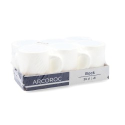 Arcoroc Bock Koffiekop 25cl Ø7,2xh8,9cm doos a 6 stuks