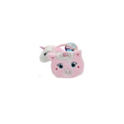 Toi Toys Dream Horse peluche licorne dans un sac licorne 10x27x25cm