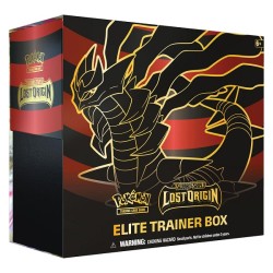 Boîte d'entraînement d'élite Épée et Bouclier du JCC Pokémon Lost Origin