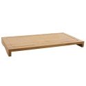 Bamboe snijplank 54x28x4,3cm