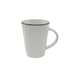 Mug à café Rome 400ml blanc Carton de 6 pièces