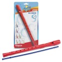 Bontempi Blokfluit kunststof 33cm rood