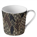 Ambiente Mug 0,3L Luxury Trees noir-or Ø 9 - h 9 cm