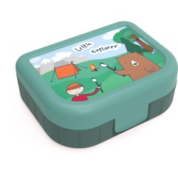 Rotho Lunchbox To Go Memory Kids 1 litre enfants explorateurs garçons 166x133x61mm