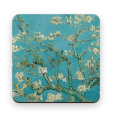 Dessous de verre Van Gogh Fleur d'amandier 9,5x9,5cm