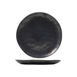 Assiette plate Manhattan Ø27,5cm boîte de 6 pièces anthracite