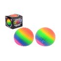John Toy Jumbo Squishy rainbow bal Ø10cm