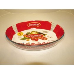 Plat à pâtisserie ovale Arcuisine 35x24 cm
