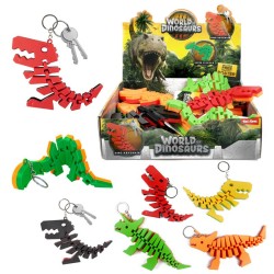 Toi Toys Porte-clés Le Monde des Dinosaures DinoBones