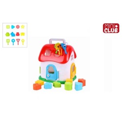 Mini Club vormenstoof huis 13-delig 22,5x19,5x25cm