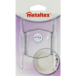 Porte-assiette Metaltex de 11 à 18cm