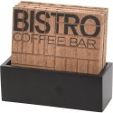 Set de dessous de verre Bistro 11,5x4,5x10cm