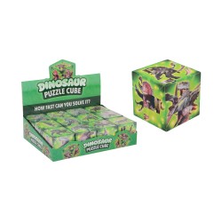 Cube puzzle dinosaure