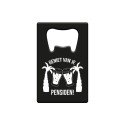 Paperdreams Flesopener metaal - Pensioen